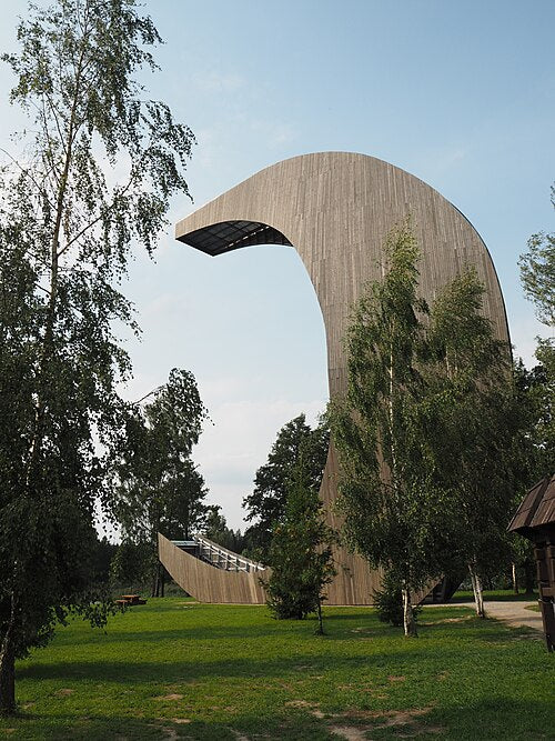 Kirkilų apžvalgos bokštas Biržų regioniniame parke