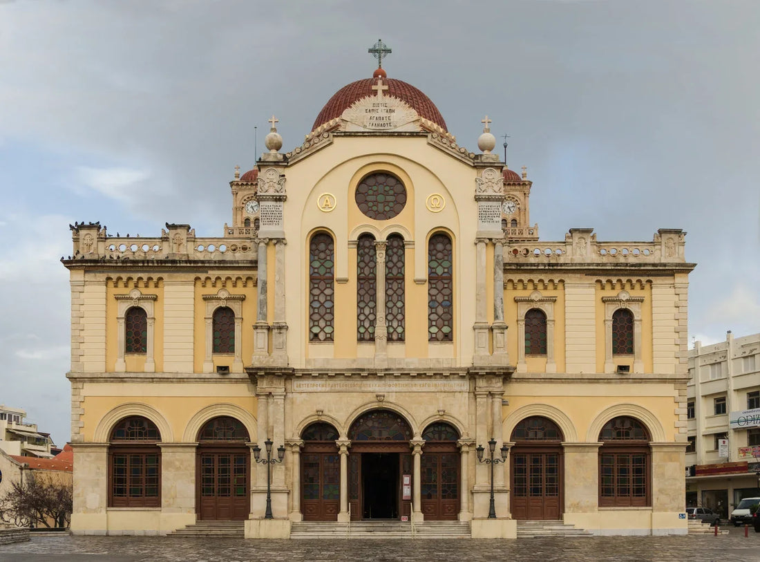 Agios Minas katedra Herakliono centre Kretoje
