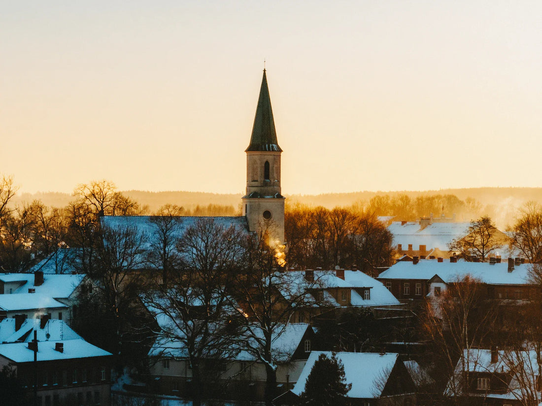 Kuldīga žiemą – Latvijos lankytinos vietos