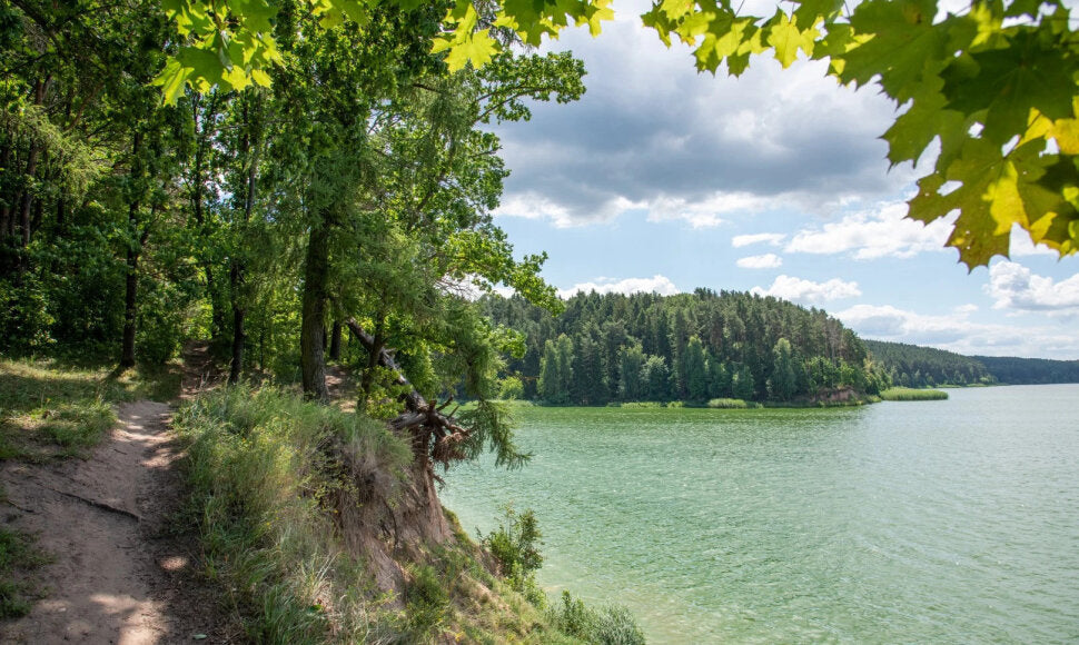Laumėnų pažintinis takas Kauno marių pakrantėje