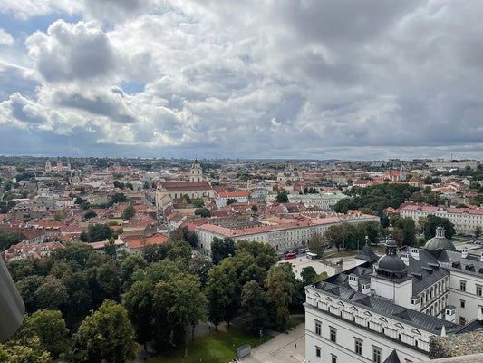 Vilniaus senamiesčio panorama nuo Gedimino pilies bokšto