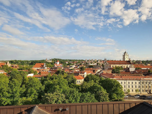 Vilniaus senamiesčio panorama