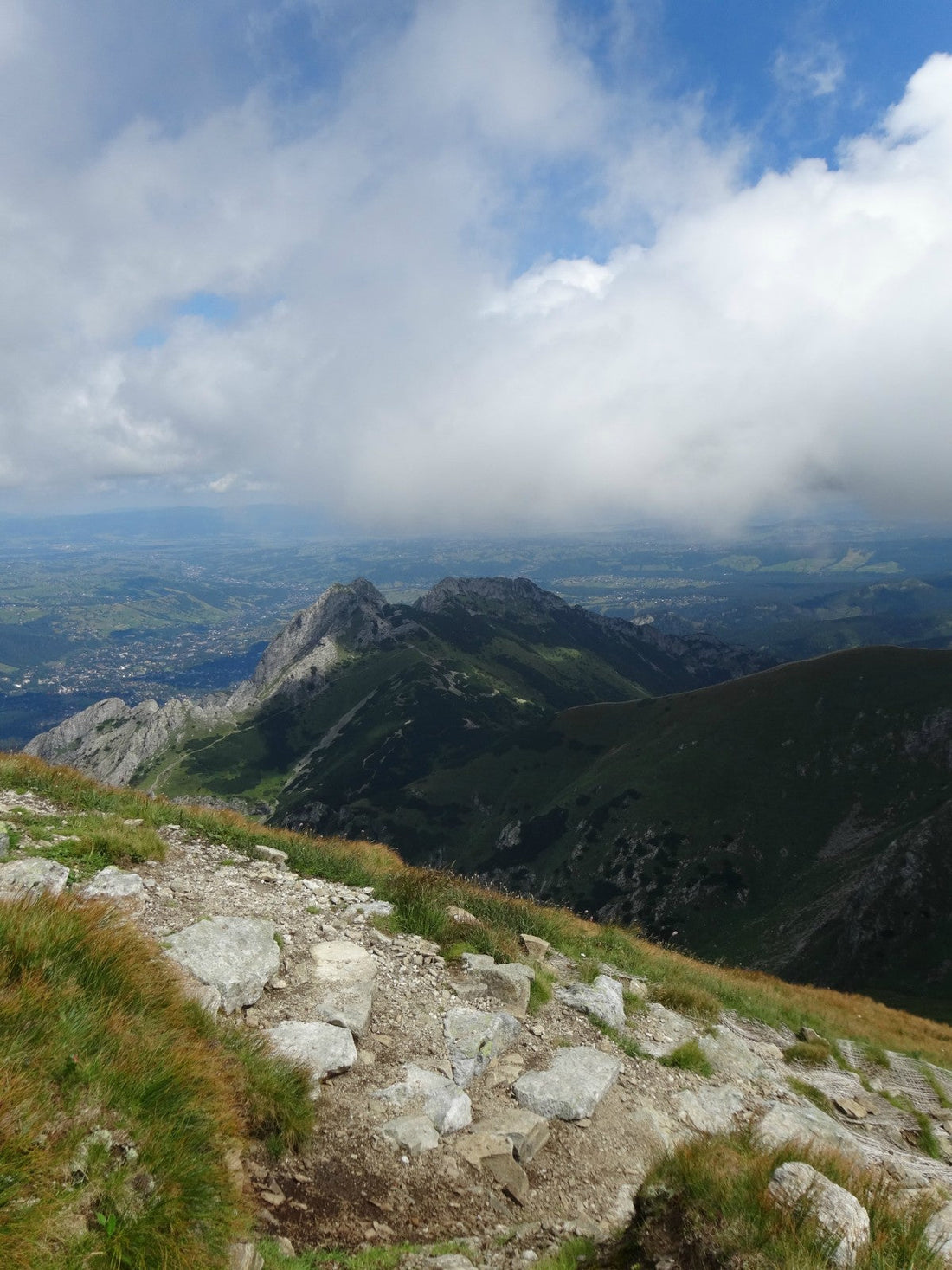 Giewont žygis – Tatrų kalnų ir Giewont masyvo panorama