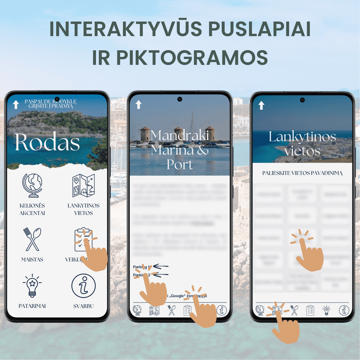 Interaktyvus Rodo PDF gidas ir žemėlapis