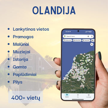 Netherlands Tourist Map - Maps by Ema