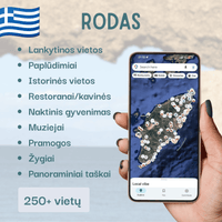 Rodo lankytinų vietų žemėlapis