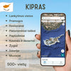 Kipro lankytinų vietų žemėlapis – produkto viršelis