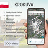 Krokuvos lankytinų vietų žemėlapis Lenkijos rinkinyje