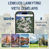Lenkijos lankytinų vietų žemėlapių rinkinio viršelis