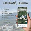 Zakopanės lankytinų vietų žemėlapis Lenkijos rinkinyje