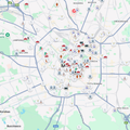 Milano lankytinų vietų žemėlapis