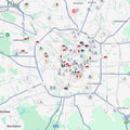 Milano lankytinų vietų žemėlapis